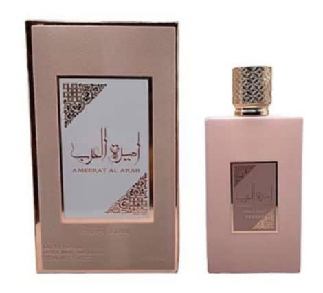 Eau de Parfum Rose Privée Ameerat Al Arab, 100 ml, pour femmes.