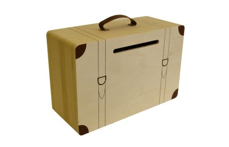 Coffret en bois multicolore de 35 x 15 x 23 cm de la marque Artemio.