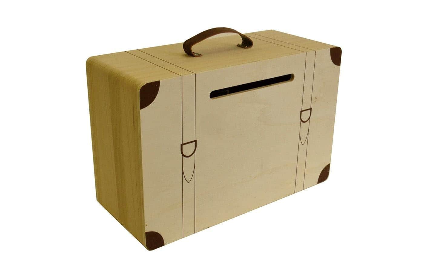 Artemio Urne Valise, Bois, Multicolore, 35 x 15 x 23 cm 14002115