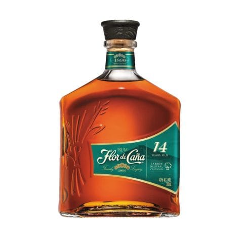 Flor de caña – 14 ans – Rhum Vieux – 43% Alcool – Origine : Nicaragua – Bouteille 70 clRhum Vieux Flor de caña, 14 ans d’âge, 43% d’alcool, originaire du Nicaragua, bouteille de 70 cl.