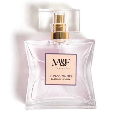 Parfum pour les cheveux pour femme M&F Paris, parfum exotique, idéal pour un cadeau d’anniversaire, spray de 50 ml, effet brillance, anti-tabac.