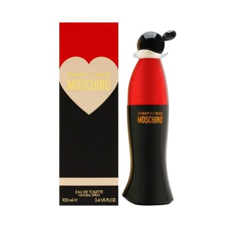 Parfum “MOSCHINO Cheap & Chic” pour femme en flacon Vaporisateur.