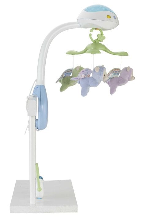 Fisher-Price – Veilleuse Papillon – Lumière & Sons – Adaptée aux Bébés (0-5 mois) – CDN41