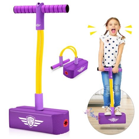 “Pogo Stick Jumper – un cadeau amusant pour les enfants à jouer à l’extérieur.”