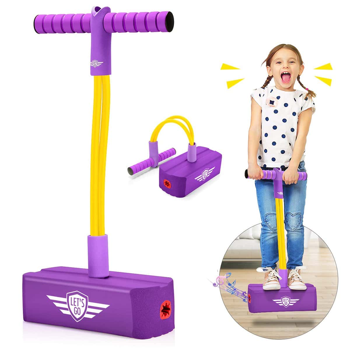 faentwc Pogo Stick Jumper - Cadeau & Jouet Exterieur Enfant