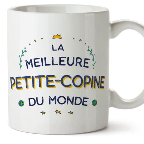 Tasses MUGFFINS “Ma Chérie” – Cadeau unique pour ta chérie – Le Meilleur Du Monde – 11 oz / 330 ml