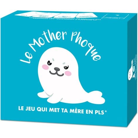 OriginalCup® Le Mother Phoque : Un jeu de cartes humoristiques et provocateurs pour des soirées fun entre amis. Fabriqué en France.