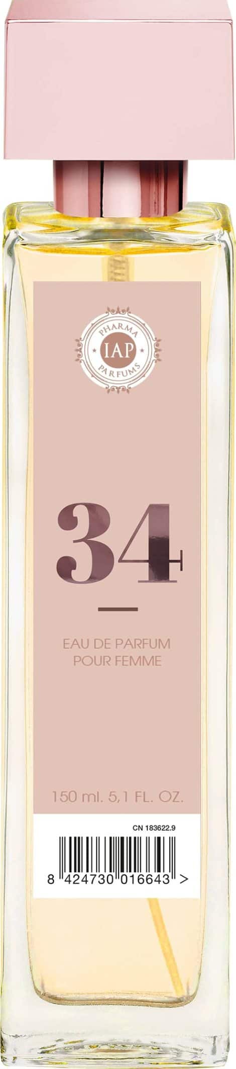 Parfum pour femmes en vaporisateur IAP Pharma Parfums nº34 – 150 ml.