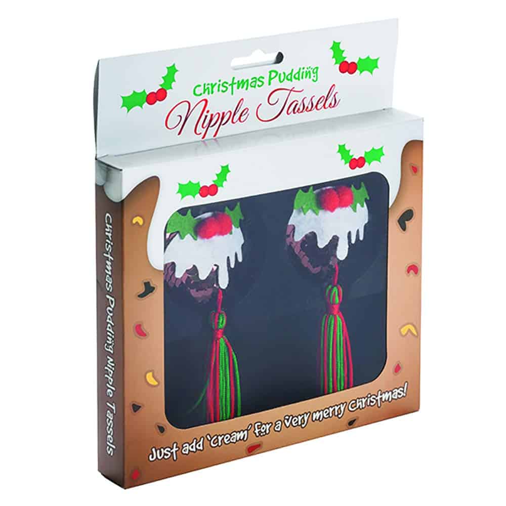 Diabolical Gifts Tassels de Noël Pudding Tassels Funny Sexy Secret Santa Cadeau Multicolore DP0644