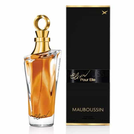 Parfum féminin Mauboussin – Elixir Pour Elle, 100ml – Note florale et orientale.