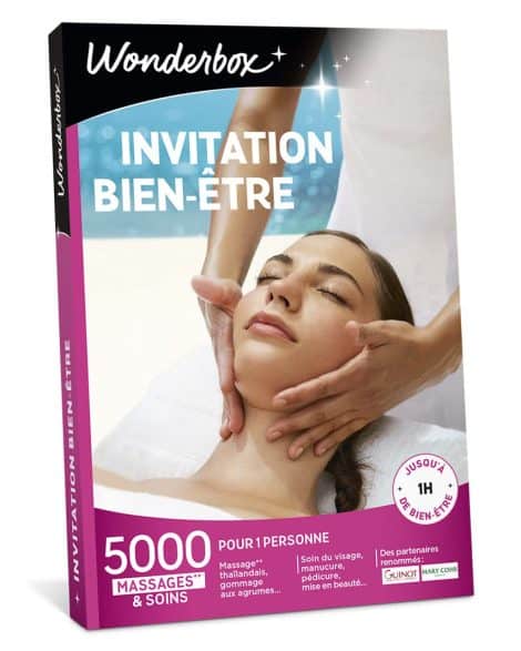 Wonderbox – Boîte-surprise – Invitation au bonheur – suggestion de cadeau.