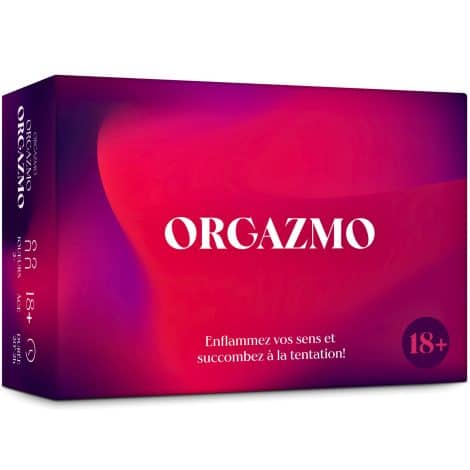 Orgazmo – Le Jeu Coquin Ultime pour Raviver la Passion – Jeu Couple, Jeu de société Adulte, Cadeau Mariage.