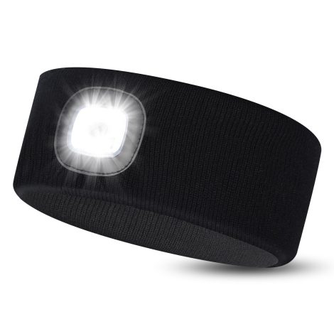 Lampe Frontale LED Rechargeable Richaa, un cadeau idéal pour la pêche, le camping, le cyclisme, et le jogging.