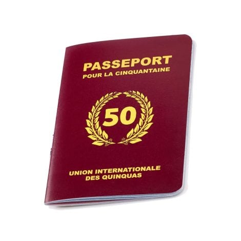 Carnet de vœux cinquantaine – Cadeau idéal pour homme/femme lors d’un anniversaire 50 ans.