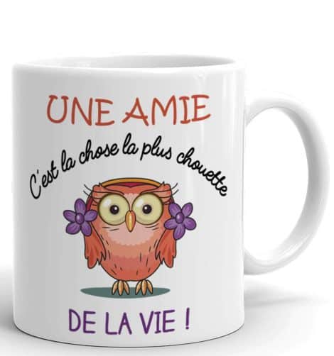 Tasse-Mug pour Meilleure Amie – Cadeau idéal pour copine – La meilleure chose de la vie – Idée originale d’anniversaire pour femme.