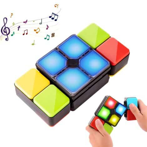 Pup Go Cube Magique – Jouet Électronique Musical et Lumineux pour Enfants, Cadeau d’Anniversaire Idéal, 6-8 ans.