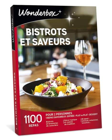 Coffret Cadeau Dégustation en Amoureux pour les Amateurs de Bistrots et de Saveurs