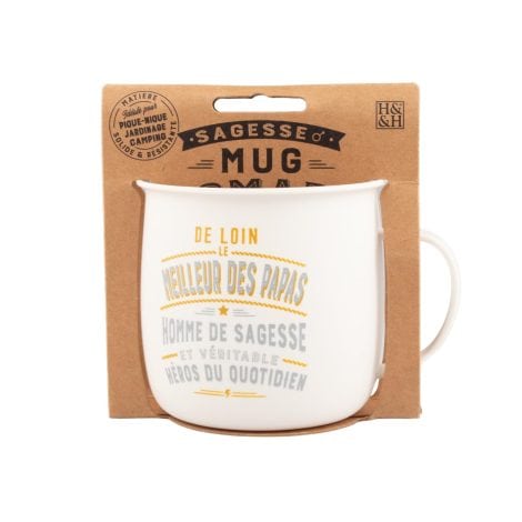 Tasse de voyage – Tasse de thé et café personnalisée pour le Meilleur papa – cadeau masculin