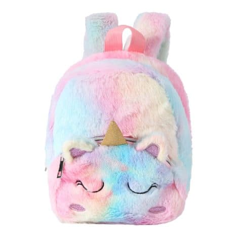 Sac à dos Licorne Mini Hifot: Mignon, souple et rose. Parfait pour les fillettes âgées de 3 à 7 ans.