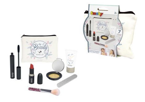 Kit de maquillage pour enfants Smoby – Trousse Beauté avec 6 accessoires factices – Beige.