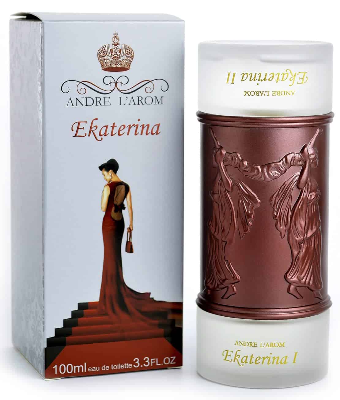 EKATERINA - Eau de toilette pour femme 100 ml - sélection artisanal - senteur Fruité & Floral & Aquatique - Fabriqué en France - Produit de Grasse