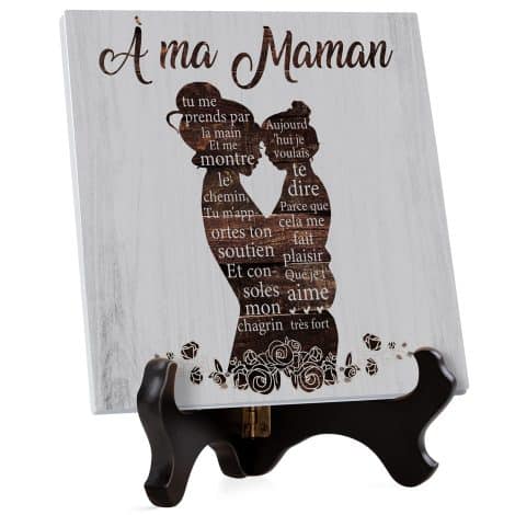 Cadeau spécial pour Maman à Noël, pour son anniversaire et pour la Fête des Mères.