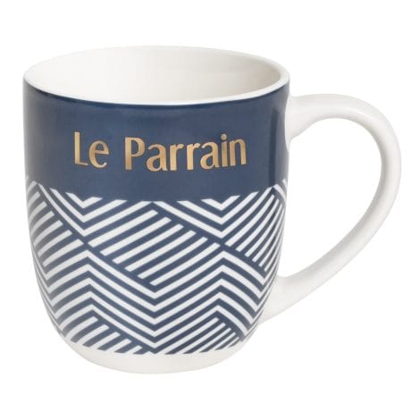 Tasse en céramique “Le Parrain” | Idée Cadeau pour Demander Parrain, la Naissance ou un Ami | Avec coffret Cadeau