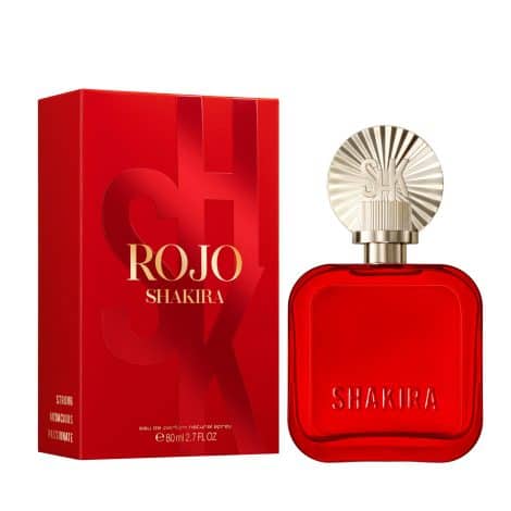 Parfums Shakira – ROJO par Shakira Eau de Parfum pour Femmes – Longue tenue – Fragrance puissante, sensuelle et séduisante – Nuances florales, épicées et ambrées – Parfait pour la journée – 80 ml.