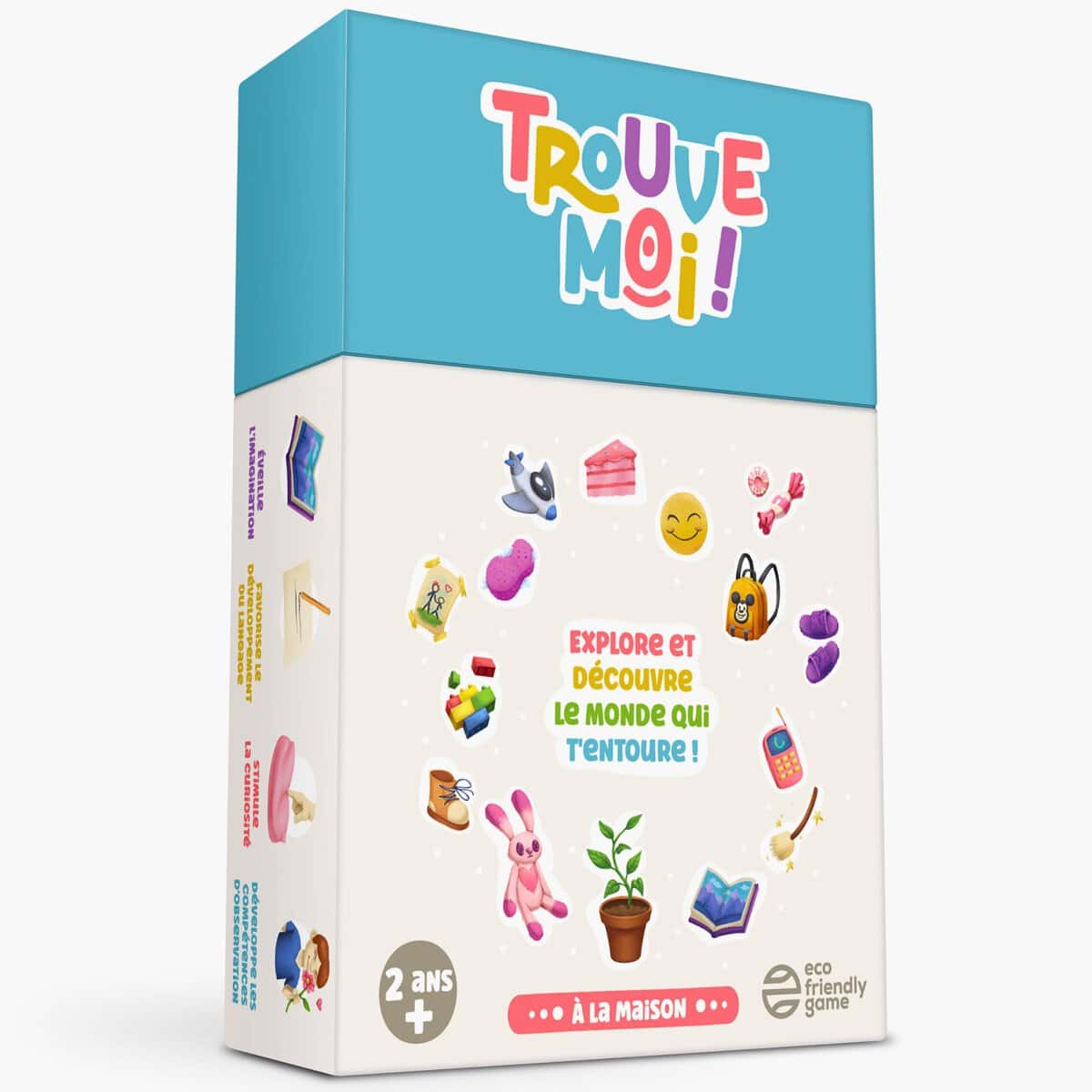 Oh Happy Games - Trouve-moi ! Le Jeu de Cartes Éducatif et Ludique Approuvé par les Parents - Pour Enfants de 2 à 6 Ans - Jeu éducatif, Jeu de société pour enfants, Jeu Montessori, Cadeau pour enfants