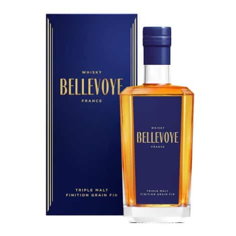 BelleVoye Bleu – Whisky Triple Malt – Médaillé d’or au Concours Mondial Whisky Masters 2022 – 40 % vol. – 100 % français – 70 cl.