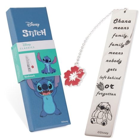 Marque-page Disney Stitch en métal, cadeau original pour femme, fille ado, maîtresse, ATSEM, accessoire Lilo et Stitch.