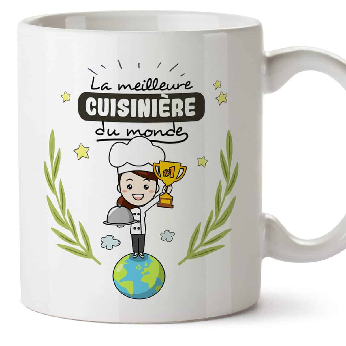 Mugffins Mug/Tasse Cuisinière du Monde - Idées Drôles Cuisine