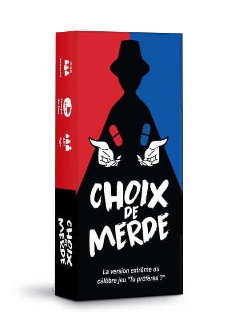 Oh Happy Games – Choix de Merde – Un jeu de société adulte hilarant et décalé – Ambiance et humour noir pour soirées entre amis.