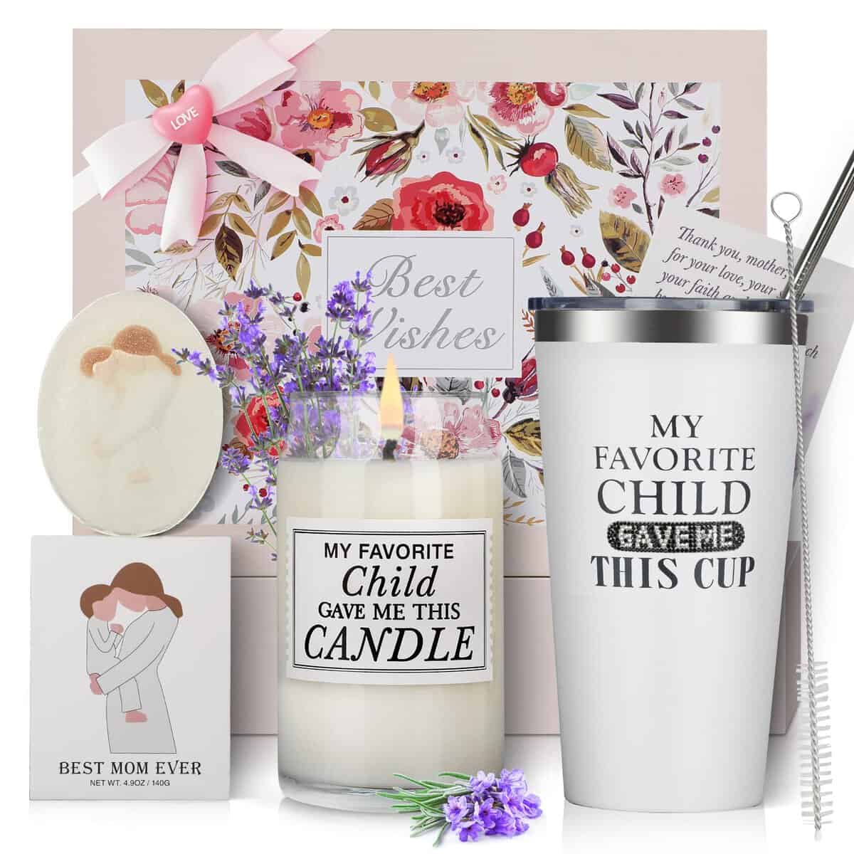 Cadeau Maman, Cadeau Anniversaire Maman, Cadeau Fête Des Mères, Coffret Cadeau pour Maman, Coffret Cadeau Original Femme