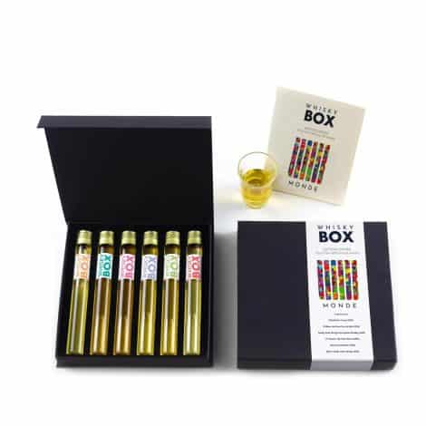 Coffret Dégustation 6 Whiskys du Monde – Des Saveurs Exceptionnelles dans un Coffret Original – Idéal pour les Hommes – 6 x 25 ml.