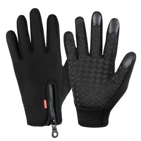 Gants chauds et étanches pour moto et sports hivernaux, idéal pour un cadeau original de Noël.