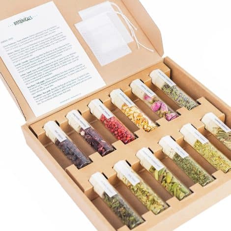 Coffret d’épices pour gin DO YOUR GIN | Mix pour cocktails | Idéal pour barman et gin maison | Cadeau parfait pour pendaison de crémaillère | 12 épices naturelles.