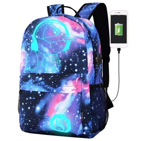 Sac à dos lumineux WYCY pour garçons en école primaire, cadeau pour enfants de 8 à 14 ans.