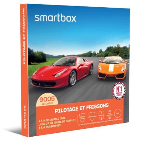 Smartbox – Ensemble de cadeaux pour des activités intenses pour 2 à 4 personnes – Cadeau aventureux.