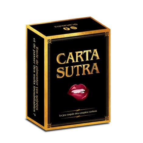 CARTA SUTRA – Jeu intime pour couples – Jeu de société – Cartes – Cadeau original pour la St-Valentin.