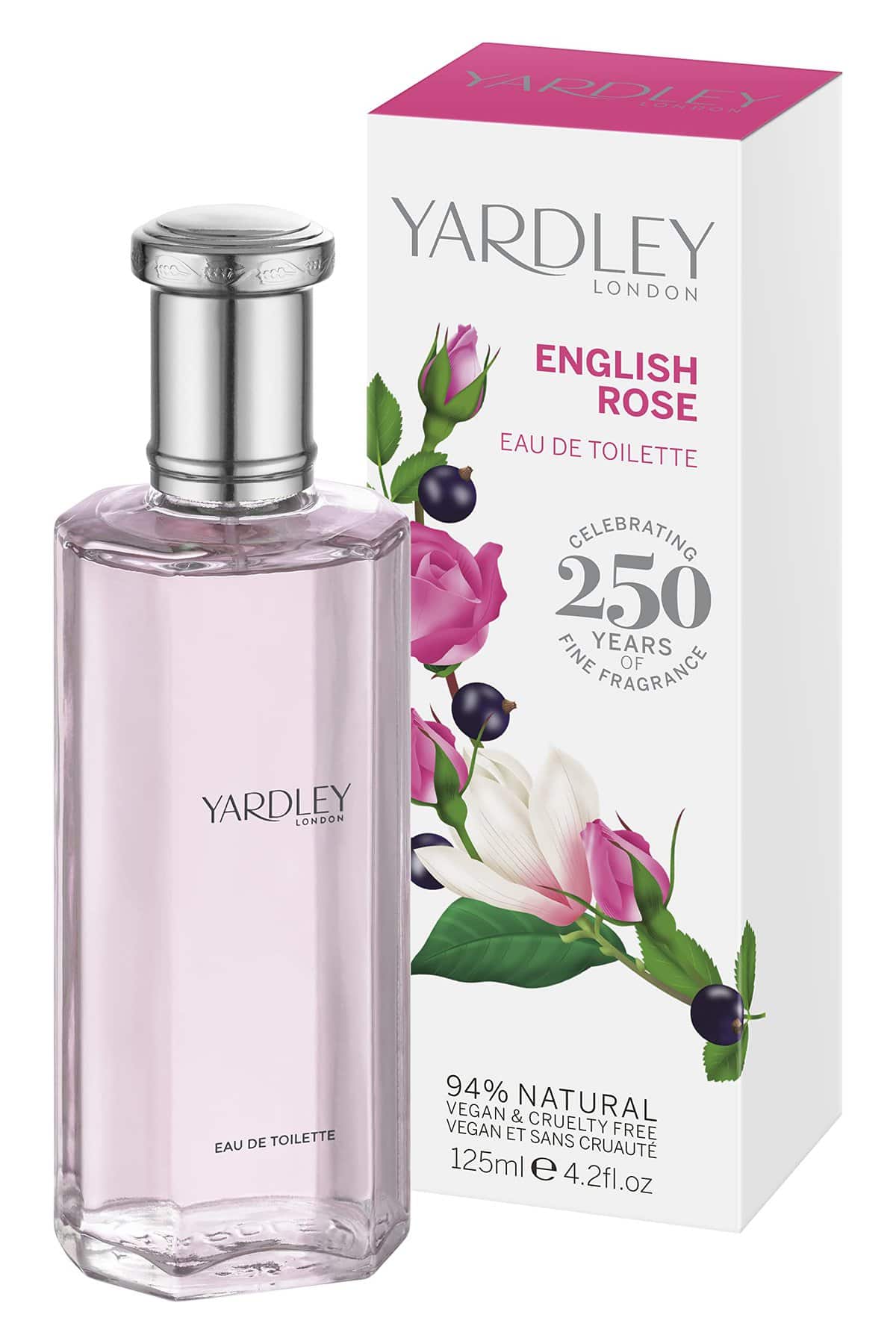 Yardley London English Rose EDT/ Eau de Toilette Parfum pour elle 125 ml Y6320036-3