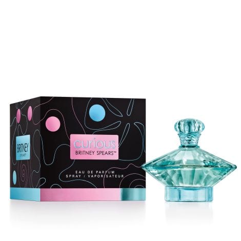 Britney Spears Curieux, Eau de Parfum féminin, vaporisateur avec un parfum floral, 30 ml (1 pièce).