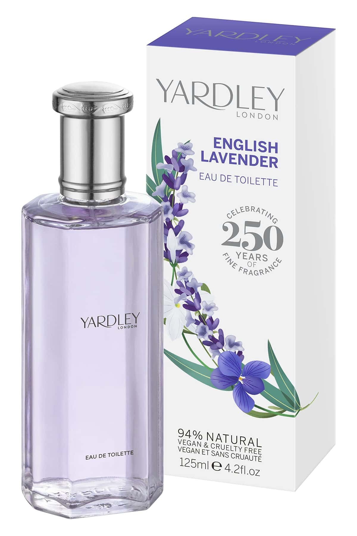 YardleyLondon English Lavender EDT/Eau de Toilette Parfum pour elle 125 ml