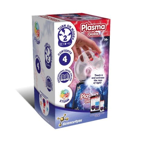 Science4you Plasma Globe – Jouet Éducatif et Scientifique, Lampe Magique pour Garçons et Filles +14 Ans.