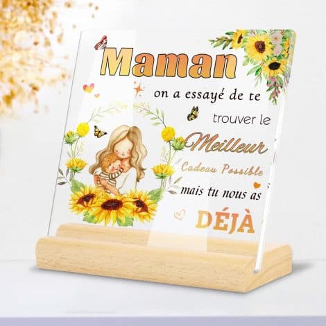 Cadeau idéal pour toutes les occasions spéciales: Cadeau Maman, Anniversaire, Fête des Mères, Noël, Naissance, Saint Valentin.