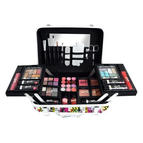 Coffret Beauté pour Femme FASHION STREET by Gloss : 60 Pièces pour Maquillage Complet et Organisé !