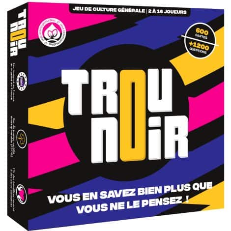 Trou Noir – Jeu interactif de quiz culturel pour s’amuser en famille ou entre amis dès 14 ans.