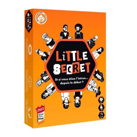 Petit Secret – Jeu de société primé Grand Prix du Jouet 2022 – Convivial pour soirées en famille et entre amis – Cartes dès 8 ans.