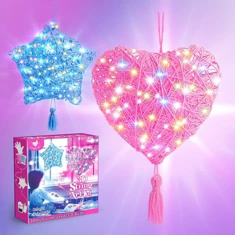 Coffret Créatif pour Filles 8-12 Ans : Loisirs Créatifs Enfants, Idéal pour Anniversaire et Jeux Amusants.