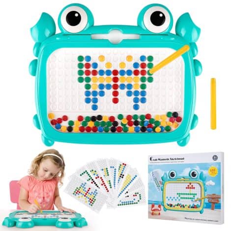 Ardoise Magique Adeokay, Jouet pour Enfants de 2 à 6 ans, Tablette de Dessin, Cadeau de Noël pour Fille, Jeux Montessori.